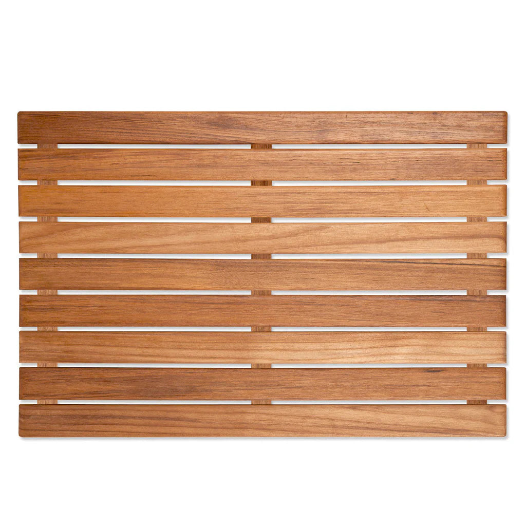 Premium Teak Wood Bath Mat