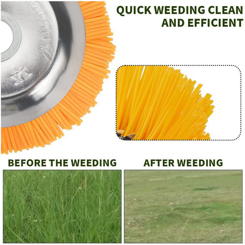 Weed Brush Mower Head 25.4x200mm 8 Inch For Stihl Brushcutter Brush Cutter
