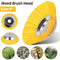 Weed Brush Mower Head 25.4x200mm 8 Inch For Stihl Brushcutter Brush Cutter