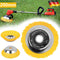 Weed Brush Mower Head 25.4x200mm 8 Inch For Stihl Brushcutter Brush Cutter