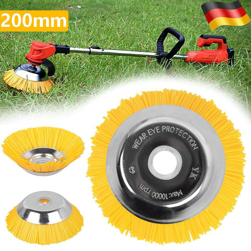 Weed Brush Mower Head 25.4x200mm 8 Inch For Stihl Brushcutter Brush Cutter