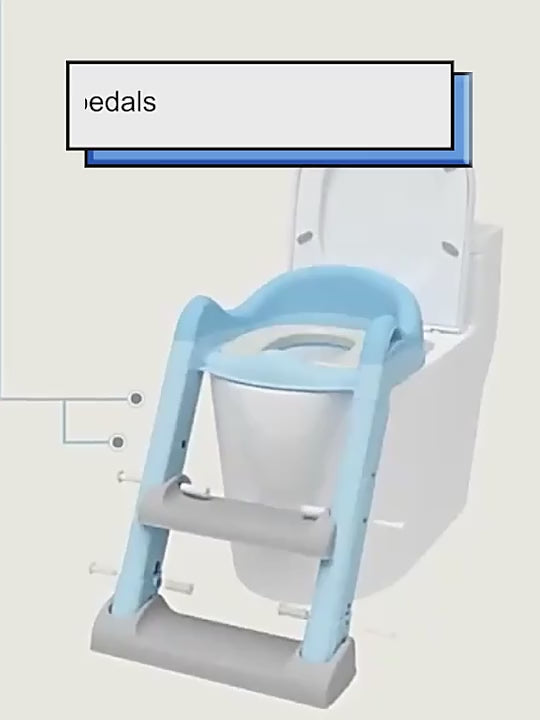3-in-1 Foldable Kids Toilet Seat