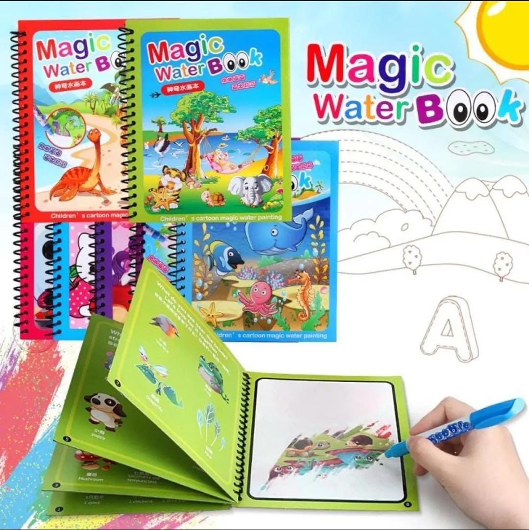 Magic Water Book + LCD Writing Table